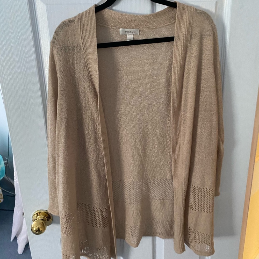 dressbarn cardigan size XL